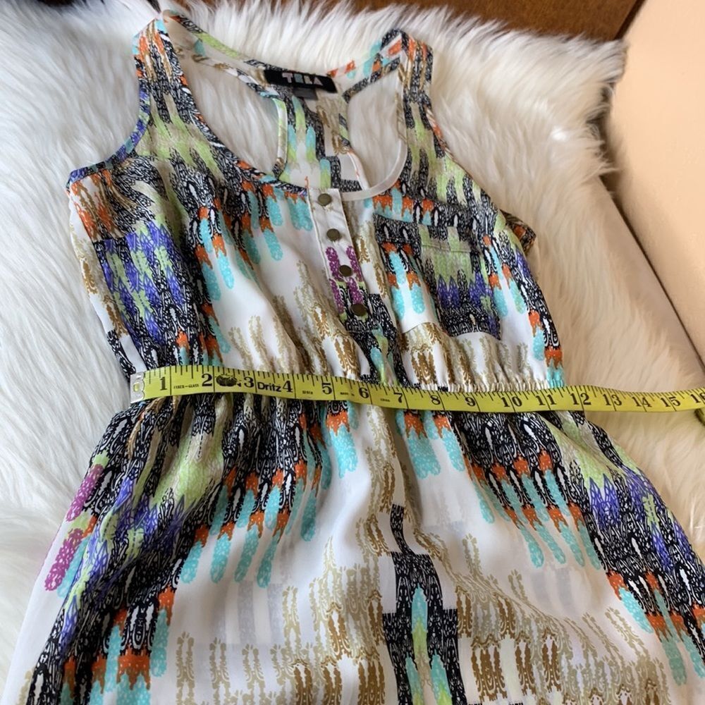 Tela Multicolor Racerback Dress Size XS - Picture 6 of 12